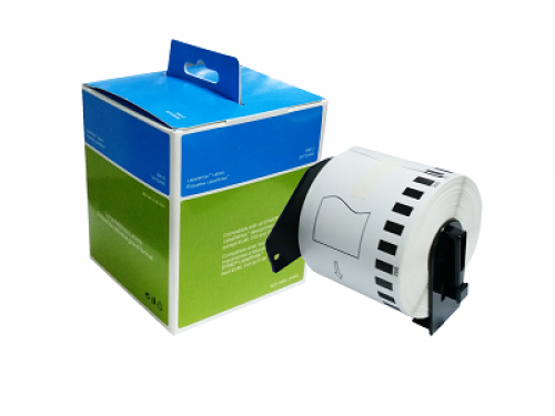 Rolo de Papel não Autocolante Compatível para Cartões de Identificação ,  , HL-DK55224 , 8435490620728